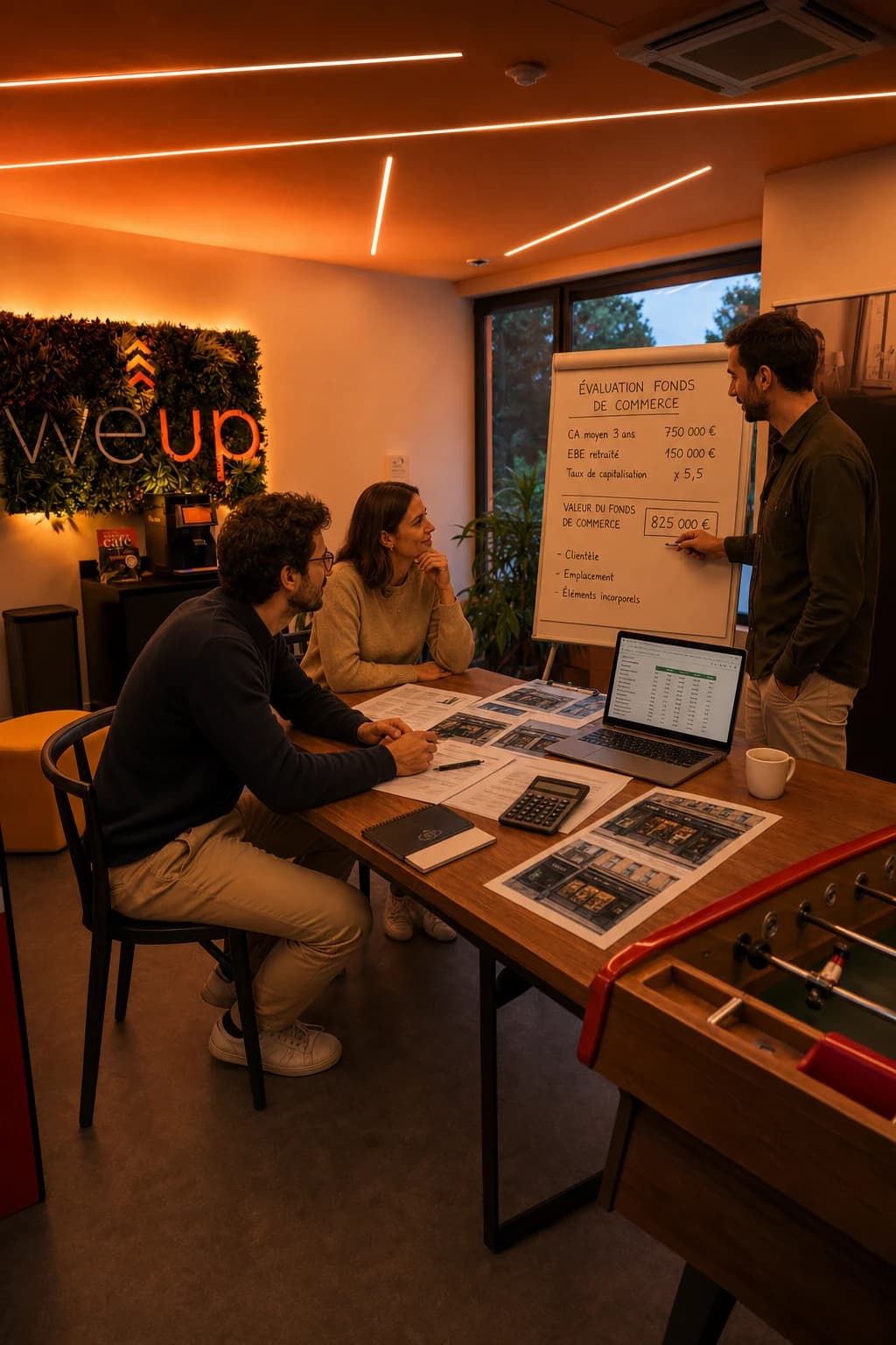 Affiche formation Le fonds de commerce et son évaluation