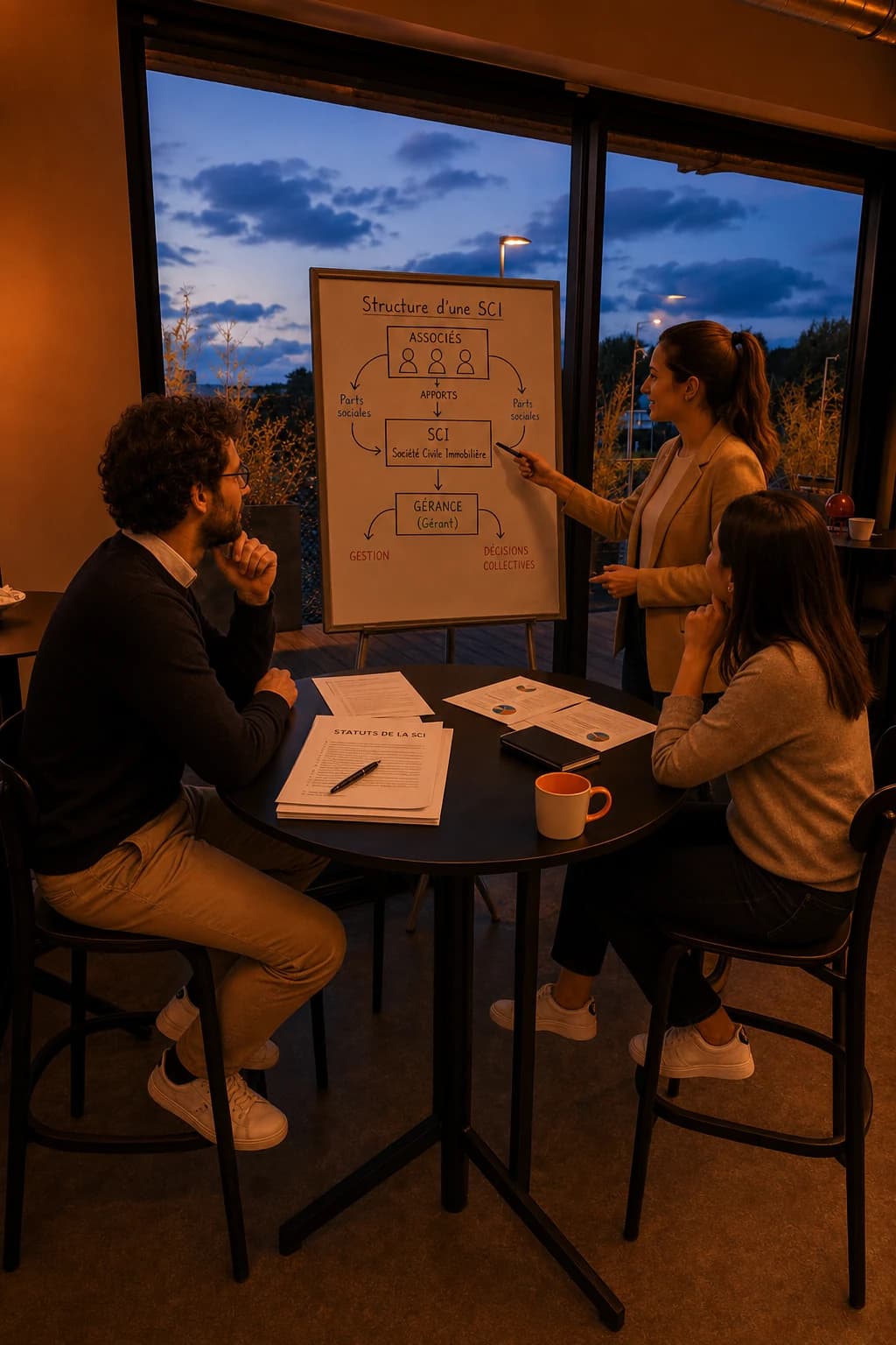Affiche formation Les spécificités de la SCI